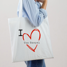 Load image into Gallery viewer, Tote Bag - I Love The Gospel
